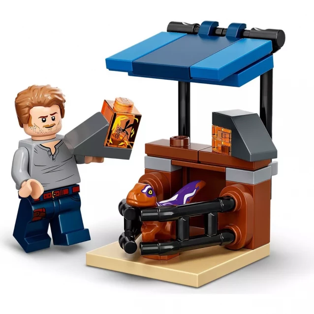Конструктор Lego Jurassic World Переслідування атроцираптора на мотоциклі (76945) - 5
