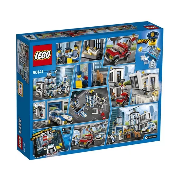 Конструктор LEGO City Поліцейська Дільниця (60141) - 10