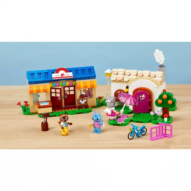 Конструктор LEGO Animal Crosssng Ущелина Нука та будинок Розі (77050) - 8