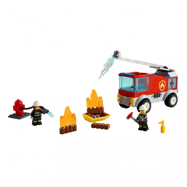 Конструктор Lego City Пожежна машина з драбиною (60280) - 3