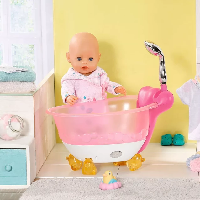 Ванночка для ляльки Baby Born Кумедне купання (828366) - 4