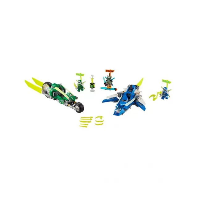 Конструктор LEGO Ninjago Скоростные рейсеры Джея и Ллойда (71709) - 3