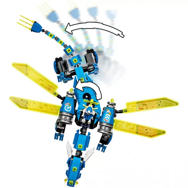Конструктор LEGO Ninjago Кибердракон Джея (71711) - 8