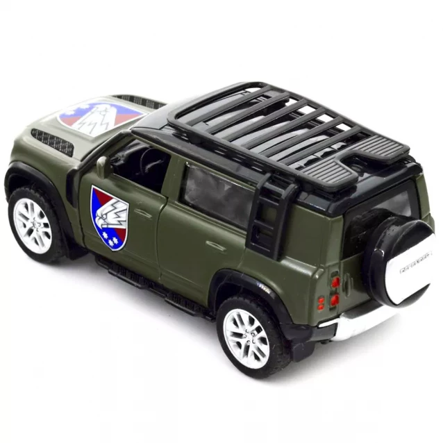 Автомодель TechnoDrive Шеврони Героїв Land Rover Defender 25 ОПДБр (250289M) - 3
