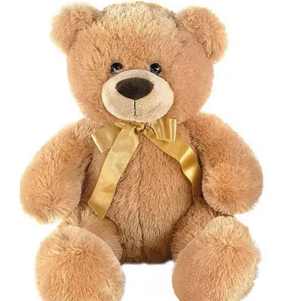 AURORA Мягкая игрушка Медведь медовый 26 см - 1