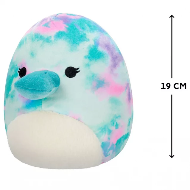 М'яка іграшка Squishmallows Качкодзьоб Бріндал 19 см SQCR05406 - 2