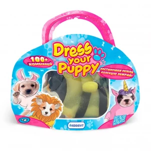 Dress your Puppy Стретч-іграшка у вигляді тварини DRESS YOUR PUPPY S1 - ЦУЦЕНЯТКО В КОСТЮМЧИКУ (в асорт., в дисплеї) 0222 дитяча іграшка