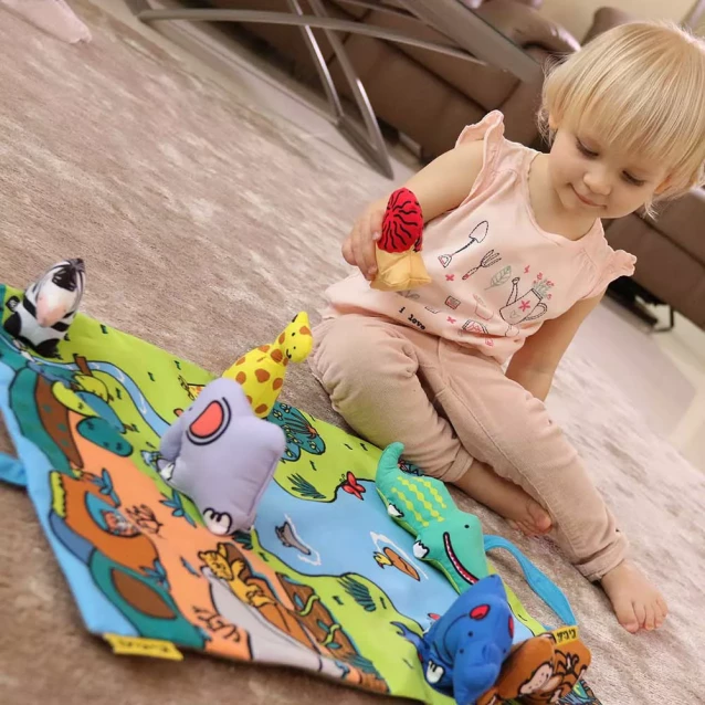 Baby 3D коврик Джунгли с животными - 5
