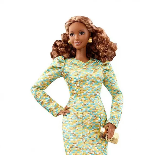 MATTEL BARBIE Кукла коллекционная Высокая мода в асорт-те 2 серая + афроам. - 3