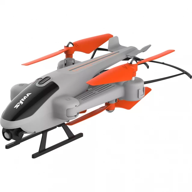 Квадрокоптер игрушечный Syma на радиоуправлении серый (Z5) - 3