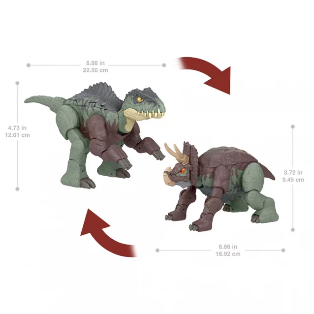Фигурка Jurassic World Дино-трансформер в ассортименте (HPD33) - 5
