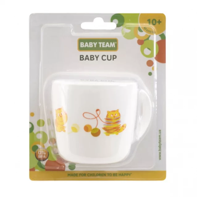 Чашка дитяча Baby team 250 мл (6006) - 2