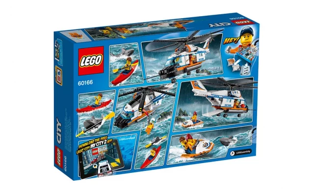 Конструктор LEGO City Надпотужний Рятувальний Гелікоптер (60166) - 3