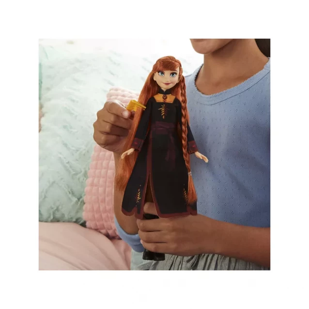 Кукла Disney Princess Frozen Анна Волшебная прическа (E6950_E7003) - 7