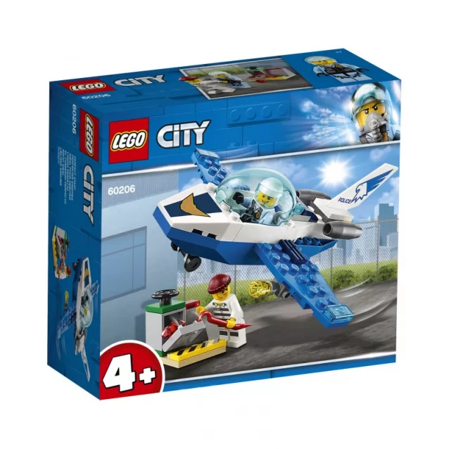 Конструктор LEGO City Повітряна Поліція: Патрульний Літак (60206) - 1