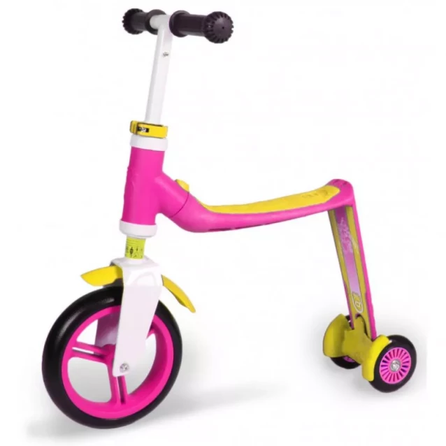 Самокат Scoot and Ride серії Highwaybaby+ рожевий/жовтий, до 3 років/20кг - 5