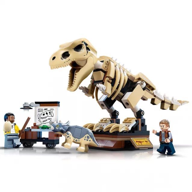 LEGO Конструктор Виставковий скелет тиранозавра 76940 - 2