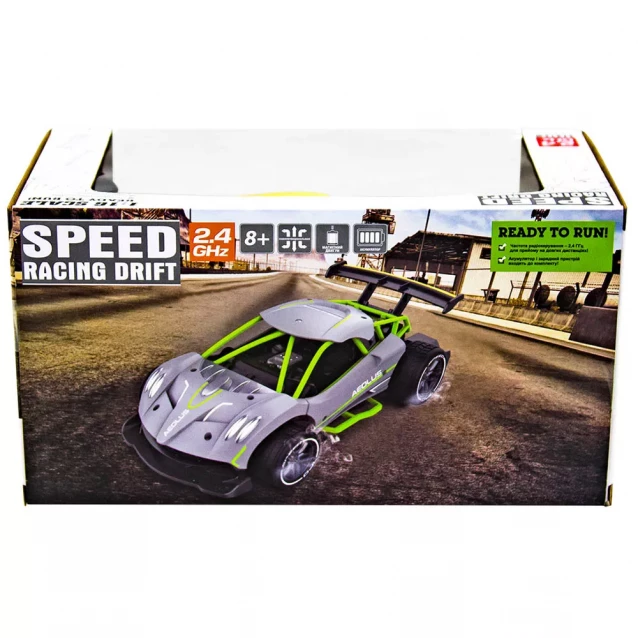 Машинка Sulong Toys Speed Racing Drift Aeolus 1:16 на радиоуправлении желтая (SL-284RHY) - 13