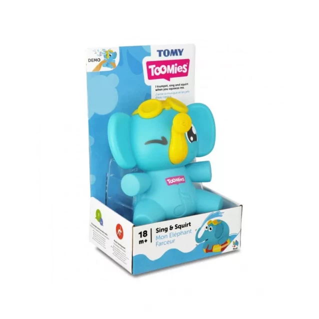 TOMY Іграшка для ванної «Співаюче слоненя» - 3