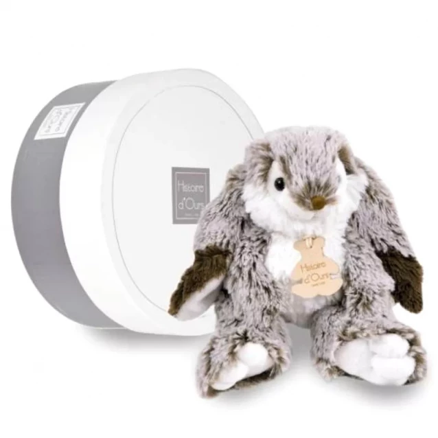 М'яка іграшка Doudou Кролик Маріус 20 см (HO2296) - 1