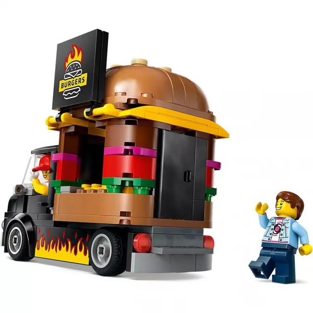 Конструктор LEGO City Вантажівка з гамбургерами (60404) - 5