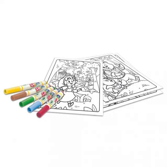 Розмальовка Crayola Color Wonder Улюблені казки (75-2816) - 3
