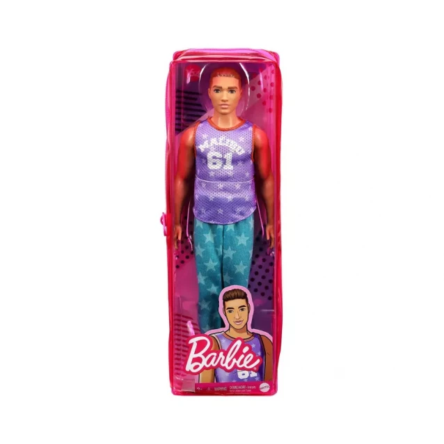 Лялька Barbie Модник Кен у майці Малібу (GRB89) - 8