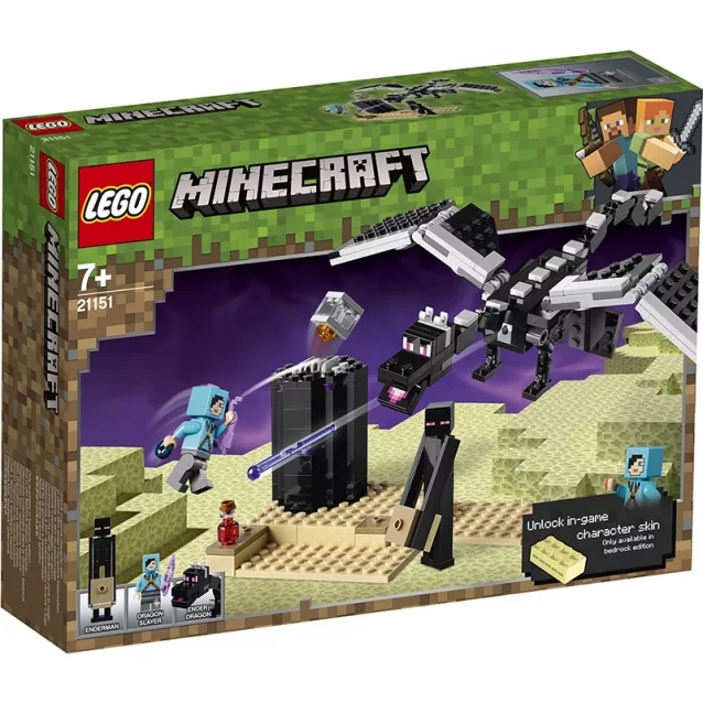 Конструктор LEGO Minecraft Битва В Краю (21151) - 1