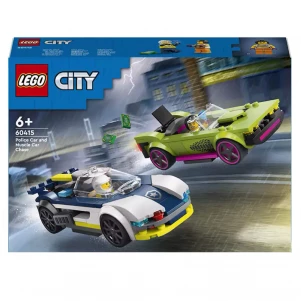 Конструктор LEGO City Переслідування маслкара на поліцейському автомобілі (60415) ЛЕГО Сіті