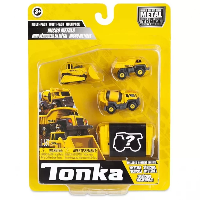 Набір машинок Tonka Будівництво (06056) - 1