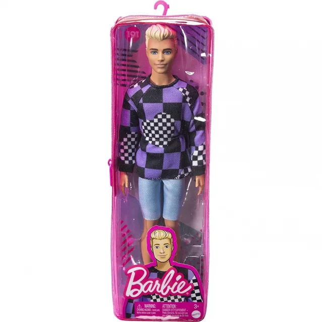 Лялька Кен "Модник" у светрі в клітинку Barbie - 2