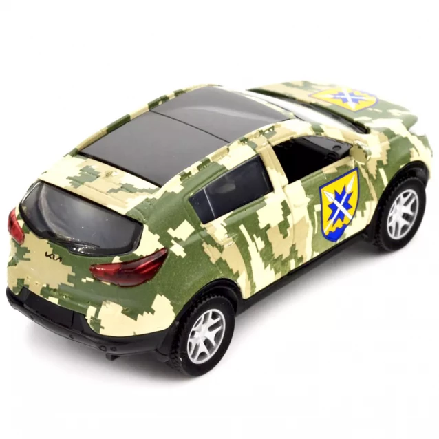 Автомодель TechnoDrive Шеврони Героїв Kia Sportage R 56 ОМПБр (250362M) - 5