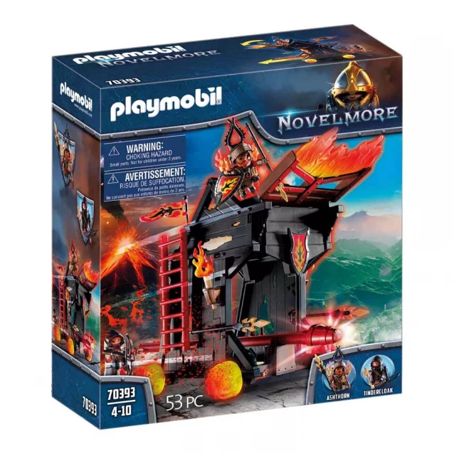 Игровой набор Playmobil Огненный таран Burnham Raiders (70393) - 1
