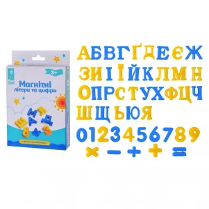 Магнітні літери та цифри Країна Іграшок (PL-7060) дитяча іграшка