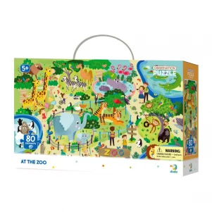 Пазли обсерваційні Dodo Зоопарк 80 шт (300259) дитяча іграшка