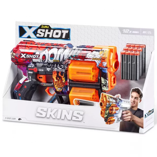 Бластер X-Shot Skins Dread Boom (36517A) - 7