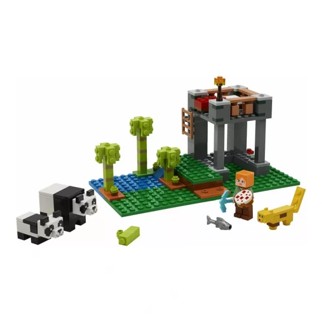 Конструктор Lego Minecraft Розплідник панд (21158) - 4