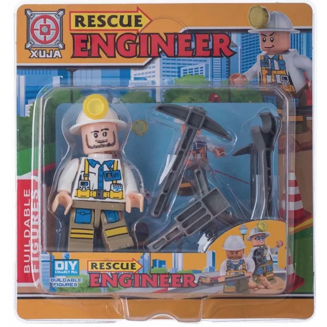 Space Baby Іграшковий набір фігурка-конструктор з аксесуарами серії Rescue engineer в асортименті SB1050 - 4