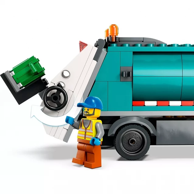 Конструктор LEGO City Сміттєпереробна вантажівка (60386) - 7