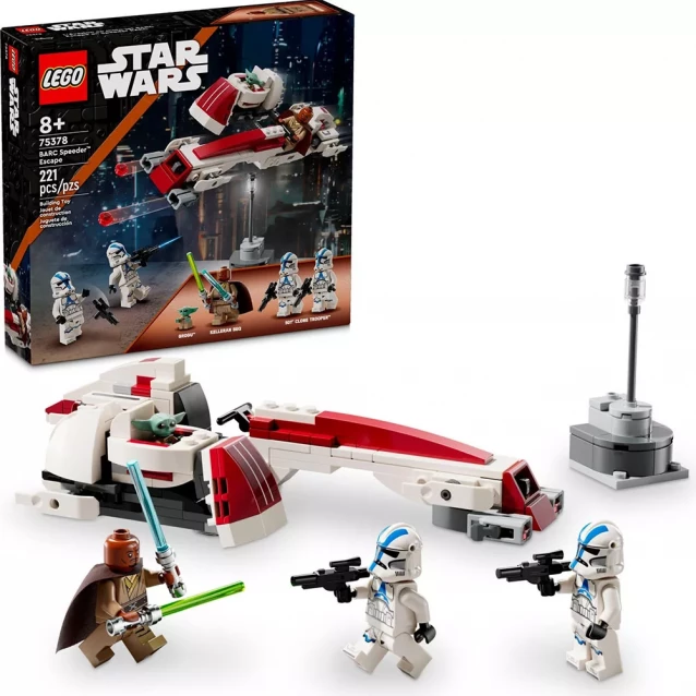 Конструктор LEGO Star Wars Побег на BARC спидере (75378) - 10