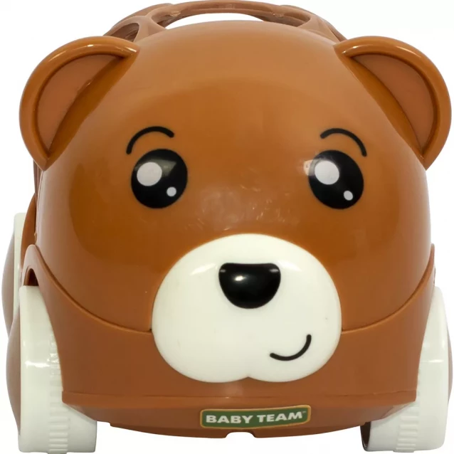 Игрушка-погремушка Baby Team Машинка-медвежонок (8414) - 3