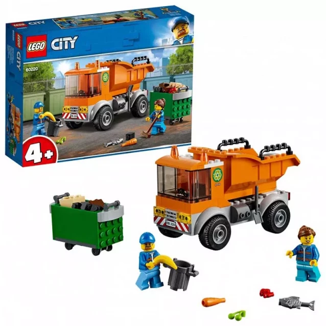 Конструктор LEGO City Сміттєвоз (60220) - 4