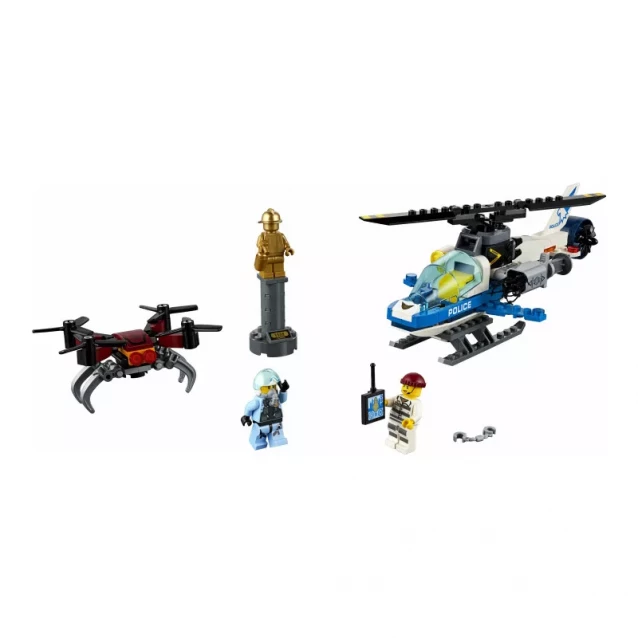Конструктор LEGO City Повітряна Поліція: Переслідування З Дроном (60207) - 4