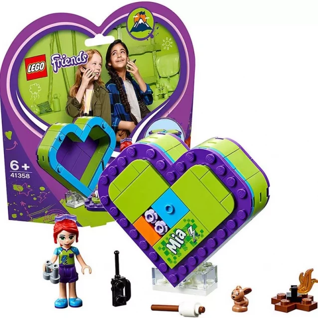 Конструктор LEGO Friends Коробка-сердце с Мией (41358) - 5