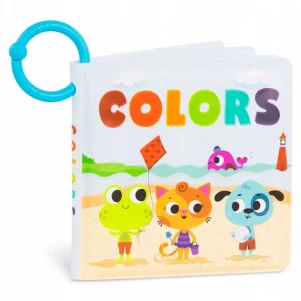 Книга розвиваюча для ванни Battat Вивчаємо кольори (LB1837GZ) для малюків