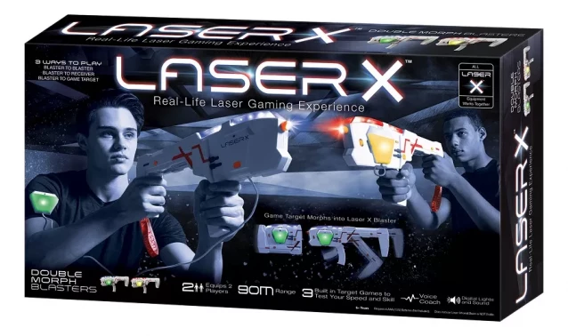 Набір для лазерних боїв Laser X LASER X PRO 2.0 для двох гравців (88042) - 2