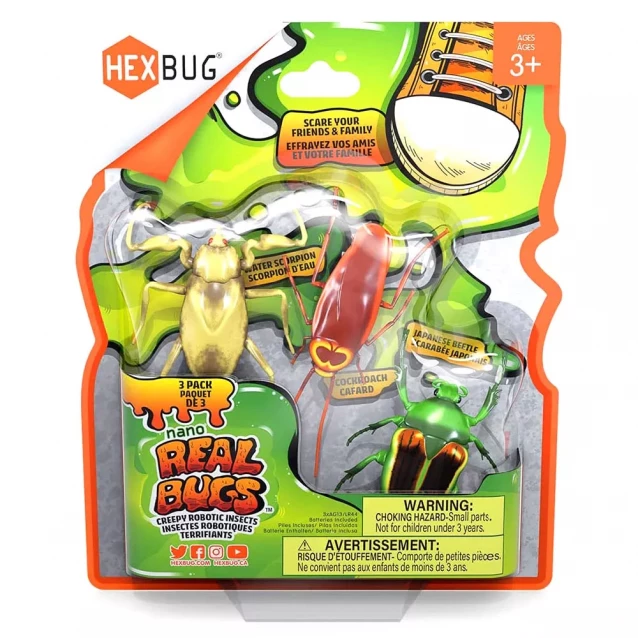 Набор микророботов Real Bugs 3 штуки - 1