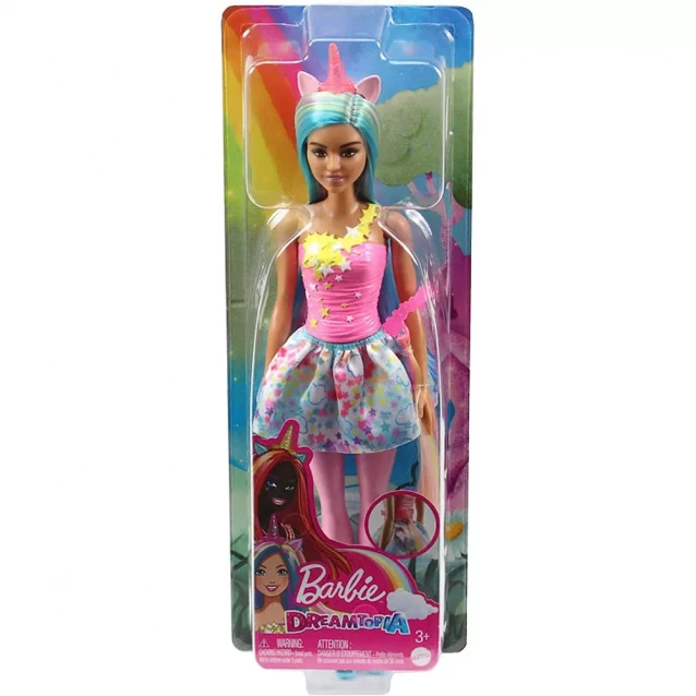 Кукла-единорог Barbie в светло-розовом стиле (HGR21) - 2