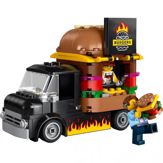 Конструктор LEGO City Грузовик с гамбургерами (60404) - 3