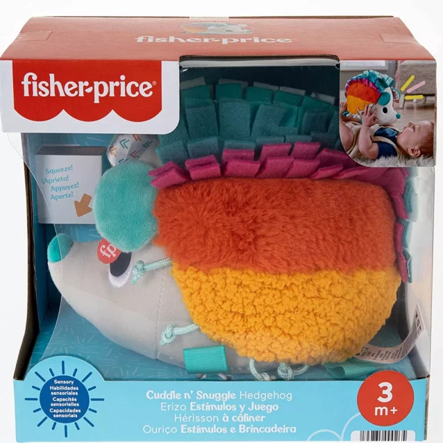 М'яка іграшка Fisher-Price Кольоровий їжачок (HBP42) - 2